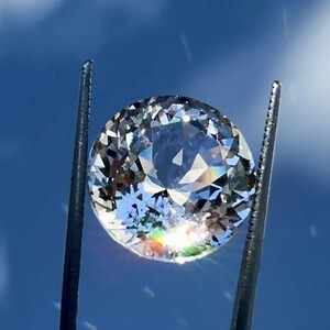 AAA large round herkimer gem i